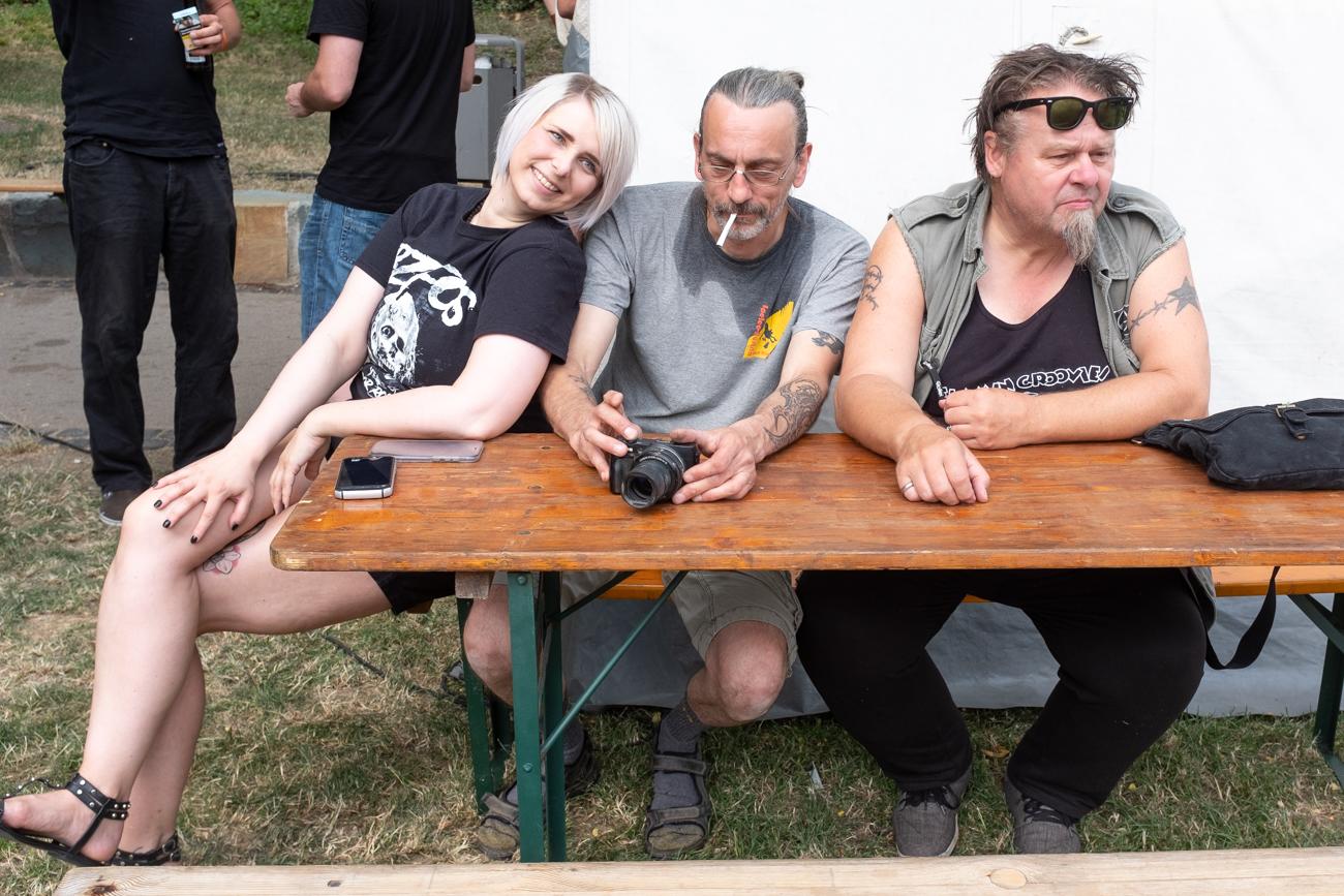Nancy, Alex und Tetzi